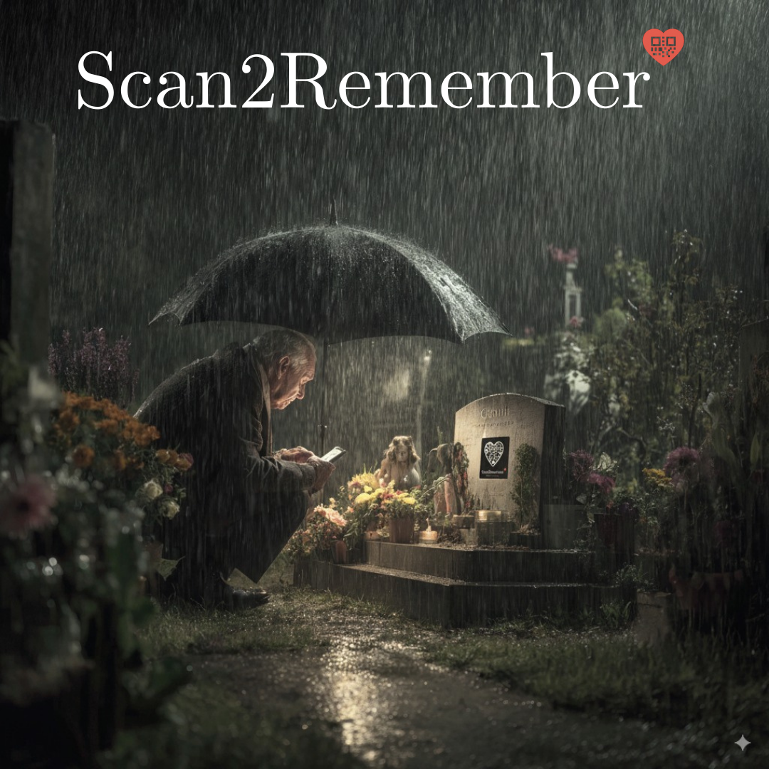 Pet Memorial QR Code Plaque - Honor Your Furry Friend Forever with Unlimited Digital Tributes | Weatherproof