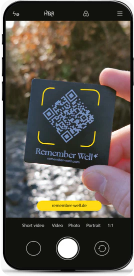 Step 1: Scan Your QR Memorial